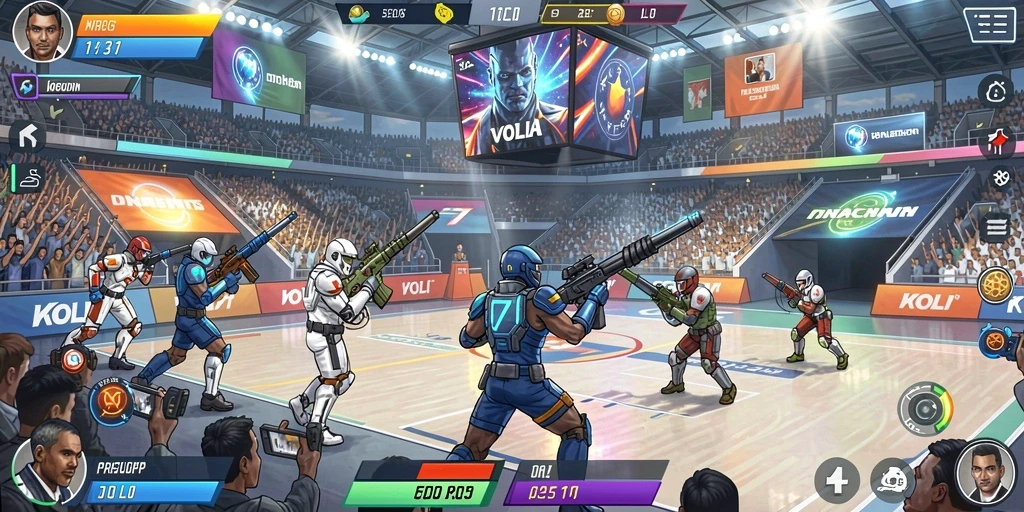 7game - Berbagai karakter yang dapat dipilih sesuai dengan permainan.