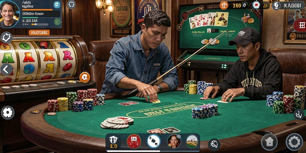 dax69 - Gambar karakter unik yang bisa dipilih pemain.