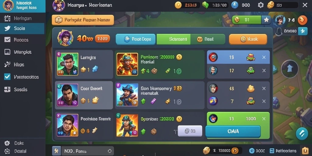 planet77 - Fitur misi yang menantang dan beragam.